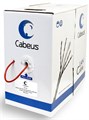 Кабель витая пара U/UTP 5e кат. 4 пары Cabeus UTP-4P-Cat.5e-SOLID-LSZH-RD 720385