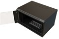 Шкаф настенный 19", 9U WRLine WR-TW-0966-GP-RAL9004 994067