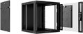 Шкаф настенный 19", 18U Cabeus SH-05F-18U60/35-R-BK 865420