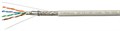 Кабель витая пара S/FTP 5e кат. 4 пары Cabeus SFTP-4P-Cat.5e-SOLID-GY 515544