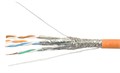 Кабель витая пара S/FTP  6а кат. 4 пары Cabeus SFTP-4P-Cat.6a-SOLID-IN-LSZH 515548