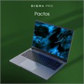 Ноутбук  Digma Pro Pactos 16 ", Ryzen 7, 16 Гб RAM, 512 Гб SSD, Radeon Graphics, Темно-серый 1133927
