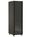 Шкаф напольный 19", 42U Hyperline TTBR-4261-AS-RAL9004 1087940