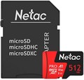Карта памяти MicroSDXC 512GB Netac NT02P500PRO-512G-R 964851