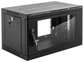 Шкаф настенный 19", 6U ЦМО ШРН-6.650-9005 1138737
