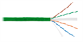 Кабель витая пара U/UTP 6 кат. 4 пары NikoMax NMC 4140C-GN 1093608