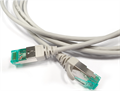 Кабель патч-корд S/FTP 6А кат. 1м Hyperline PC-LPT-SFTP-RJ45-RJ45-C6A-1M-LSZH-GY 854003